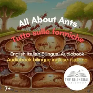 All About Ants English Italian Bilingual kids books