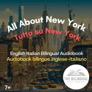 All About New York English Italian Bilingual kids books