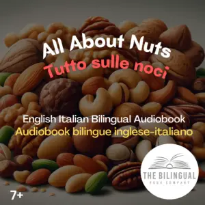 All About Nuts English Italian Bilingual kids books 1