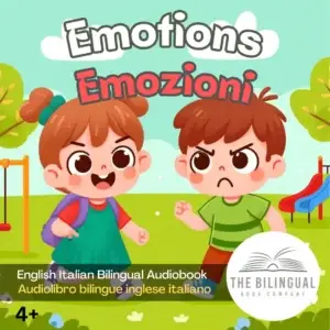 Emotions English Italian Bilingual kids books 2