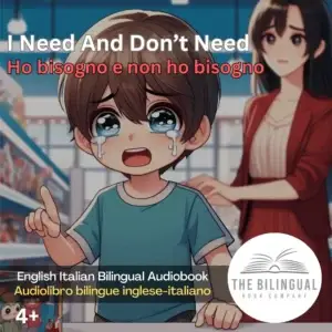 I Need And Dont Need English Italian Bilingual Audiobook 1