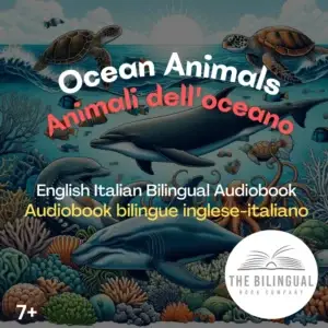 Ocean Animals English Italian Bilingual kids books