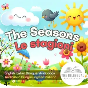 The Seasons English Italian Bilingual kids books 2