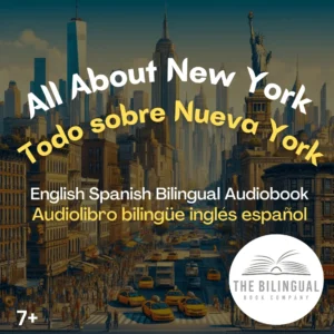 cover All About New York English Spanish Bilingual Kids Book