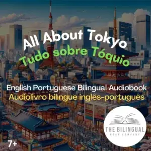 cover All About Tokyo English Portuguese Bilingual Audiobook