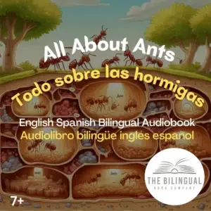 cover All About Ants English Spanish Bilingual Kids Book