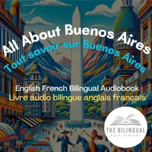 cover All About Buenos Aires English French Bilingual Kids Book