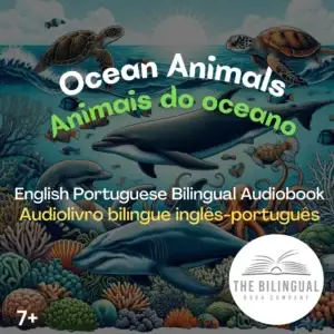 cover Ocean Animals English Portuguese Bilingual Audiobook