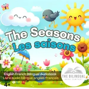 cover The Seasons English French Bilingual Kids Book