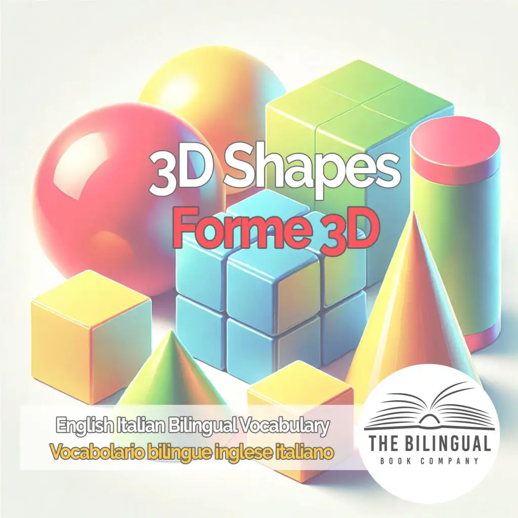 3D Shapes english italian vocabulary