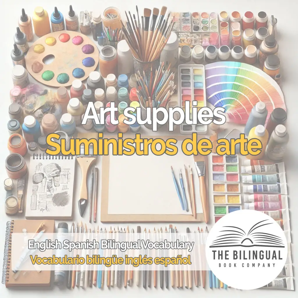 Art supplies english spanish vocabulary