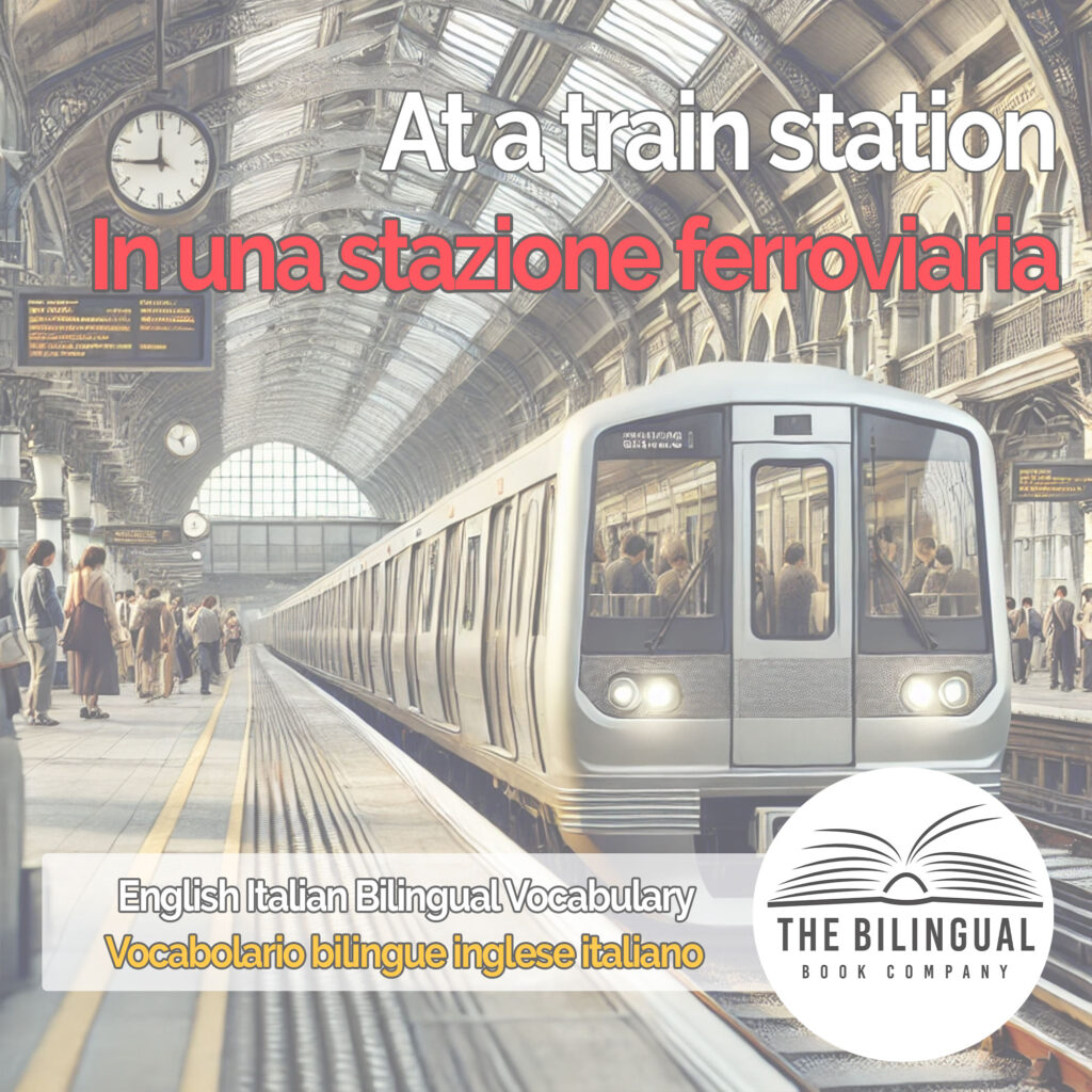 At a train station english italian vocabulary