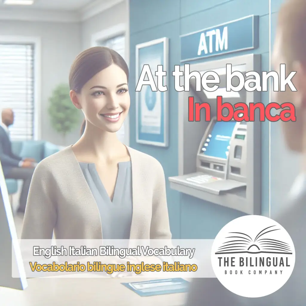 At the bank english italian vocabulary