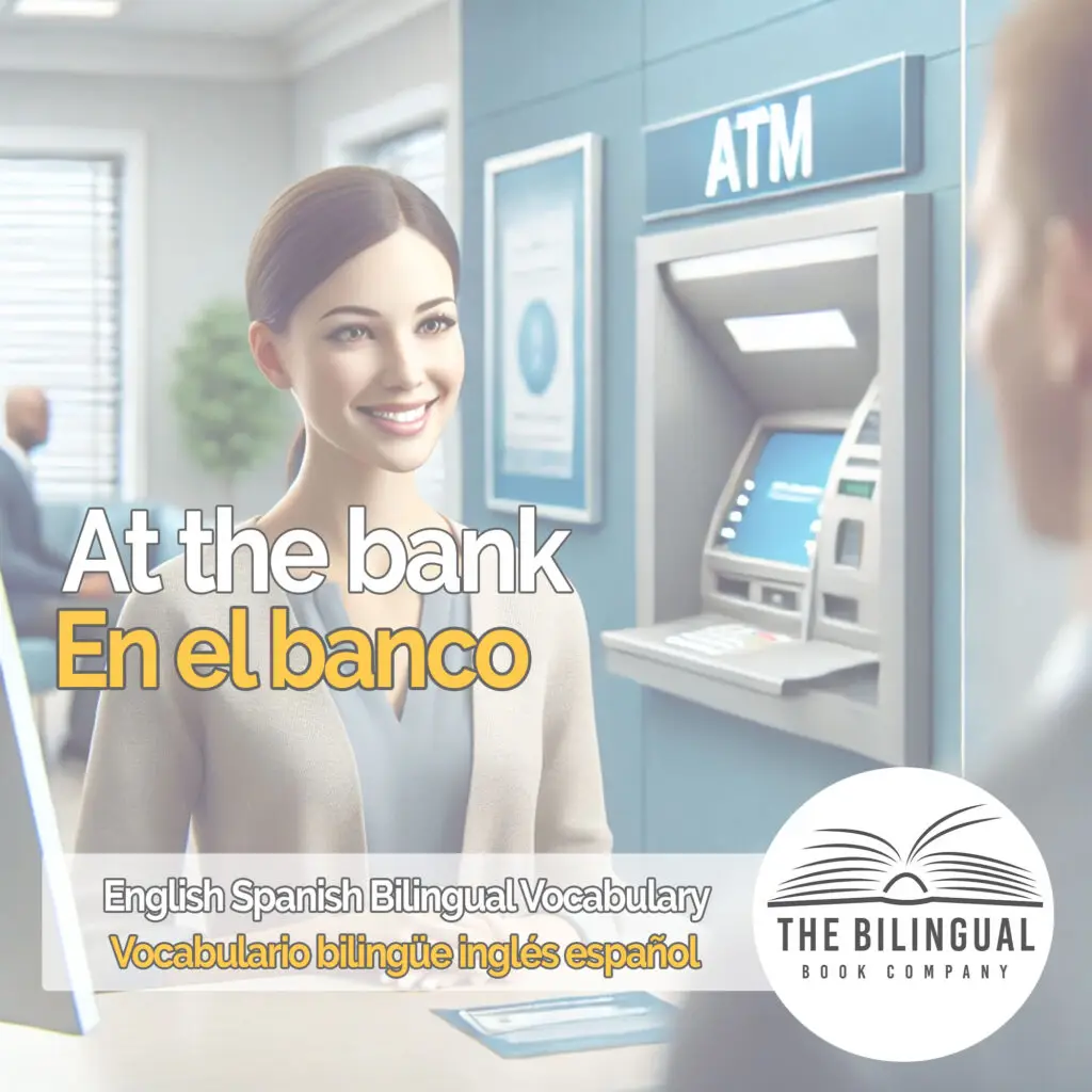 At the bank english spanish vocabulary