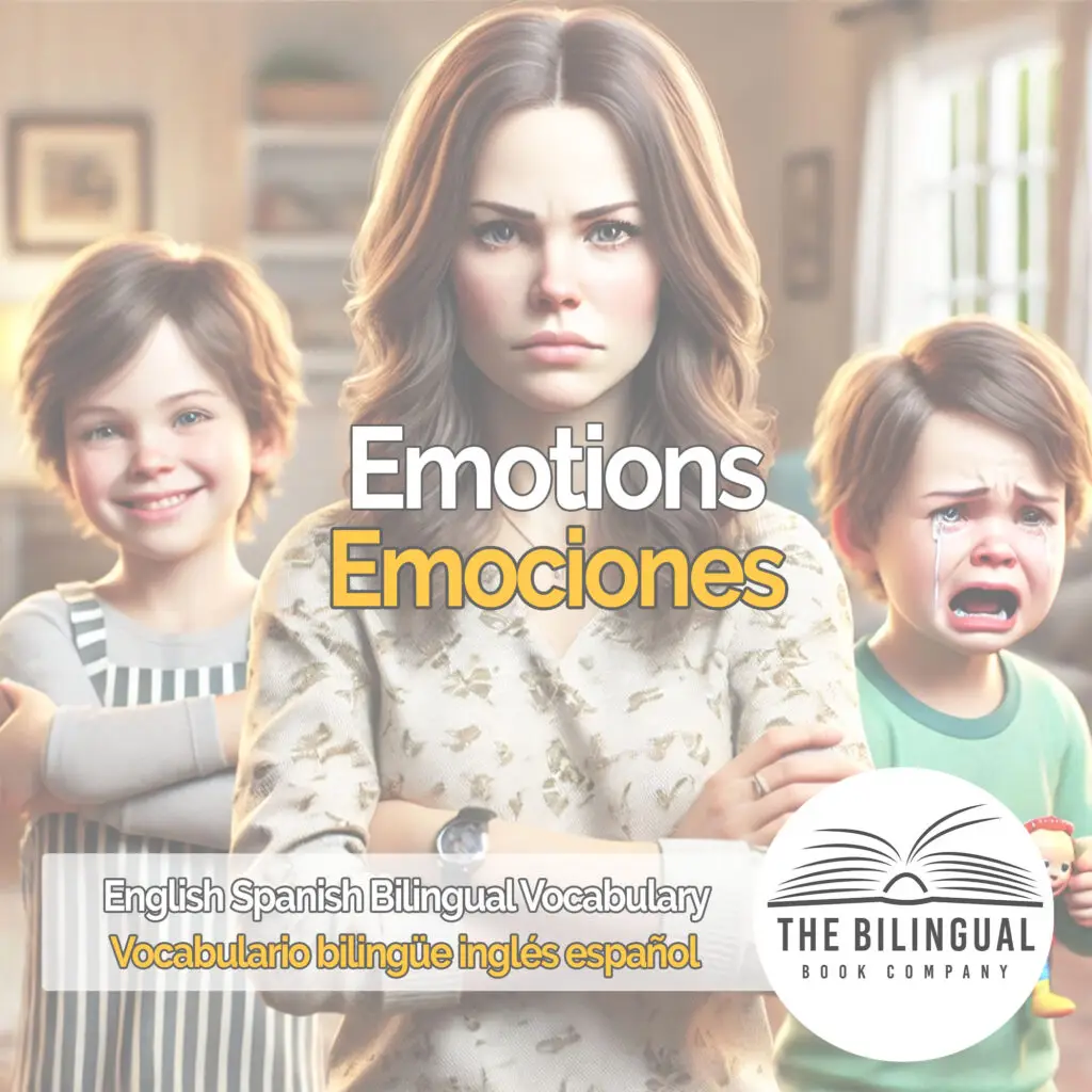 Emotions english spanish vocabulary