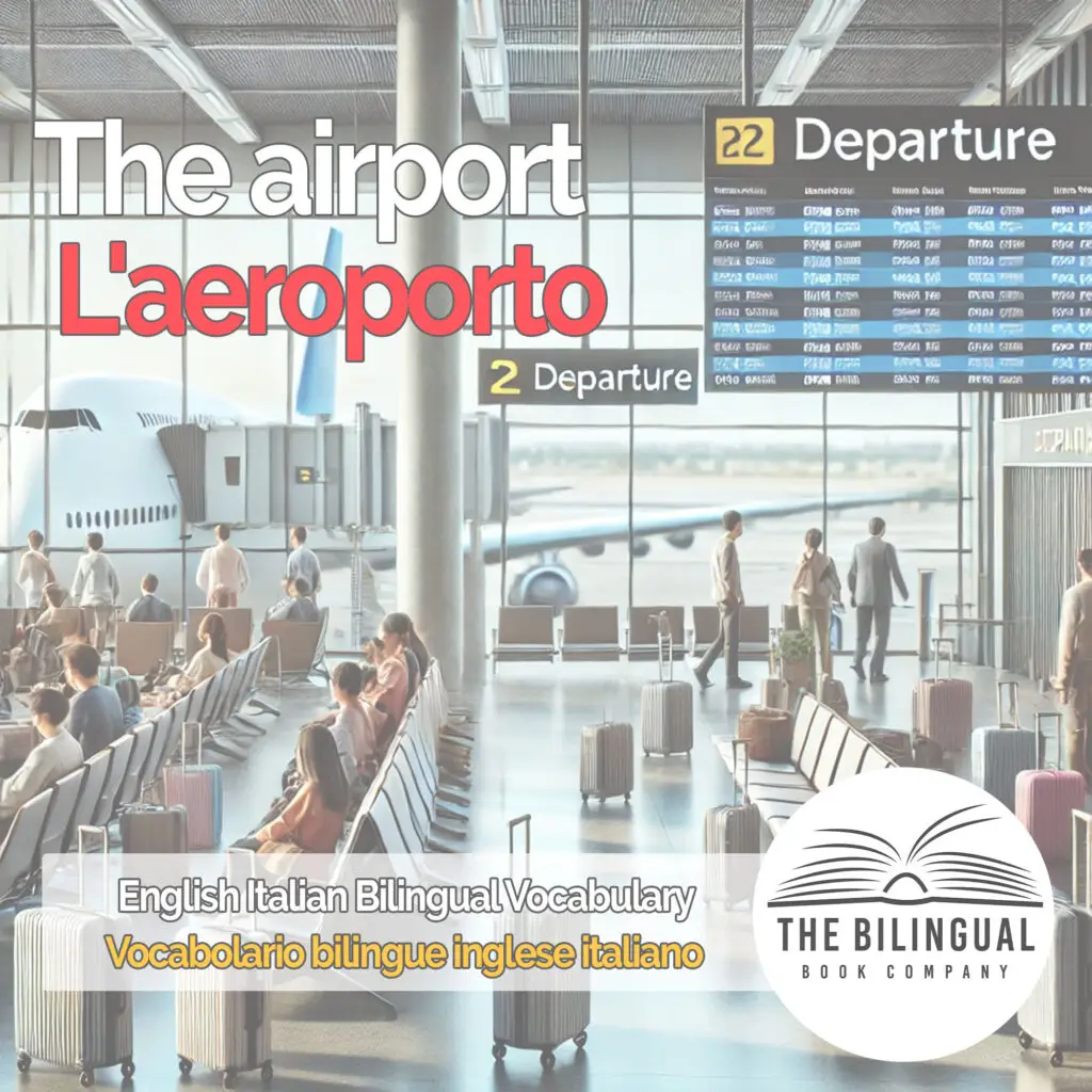 The airport english italian vocabulary