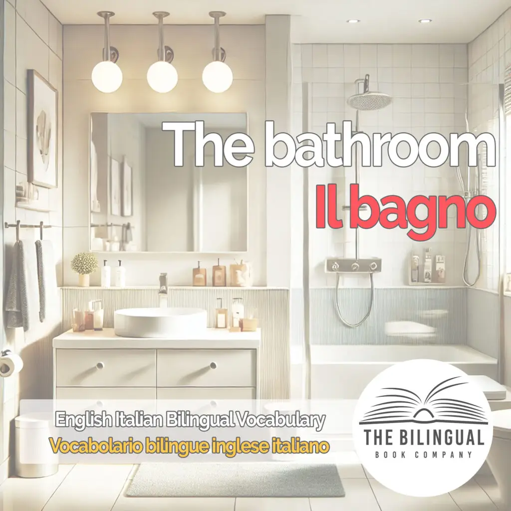 The bathroom english italian vocabulary