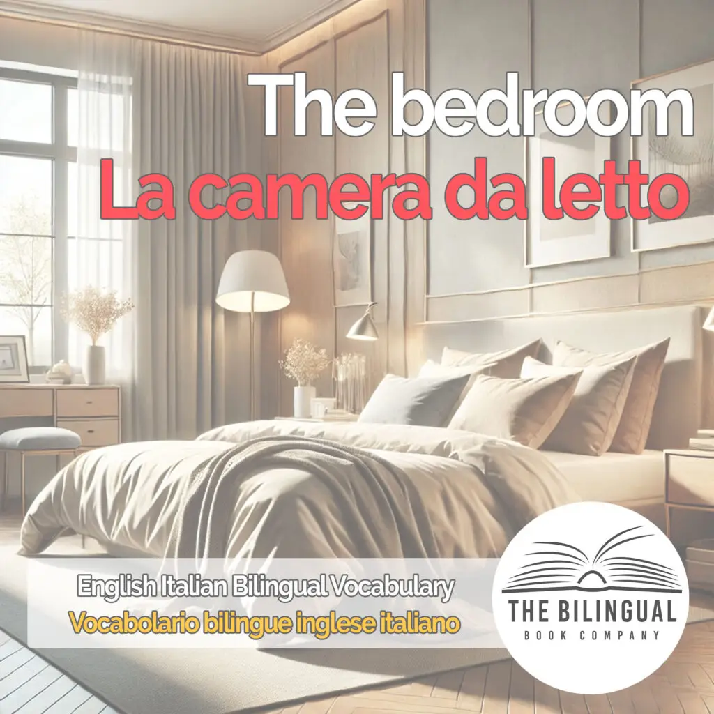 The bedroom english italian vocabulary