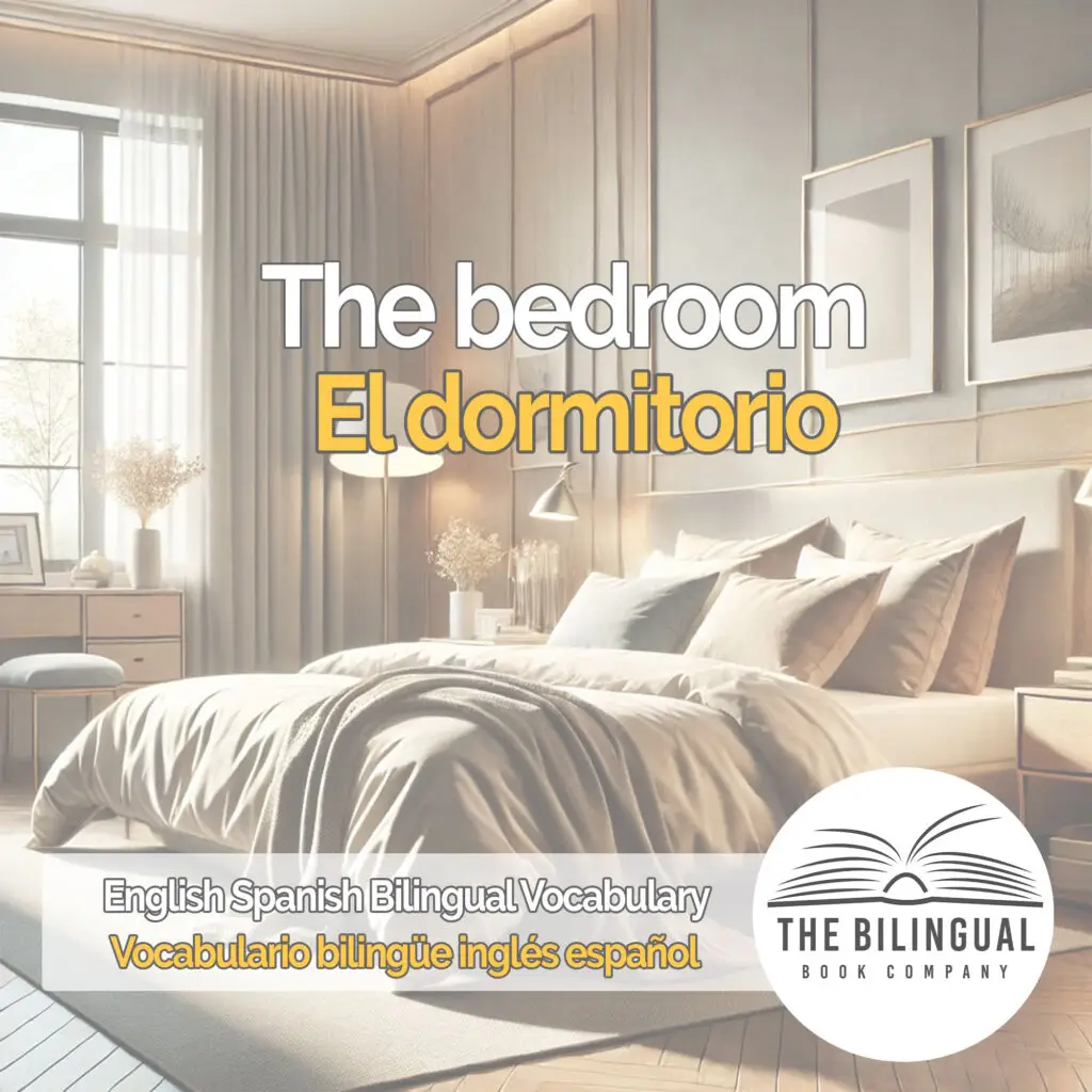 The bedroom english spanish vocabulary