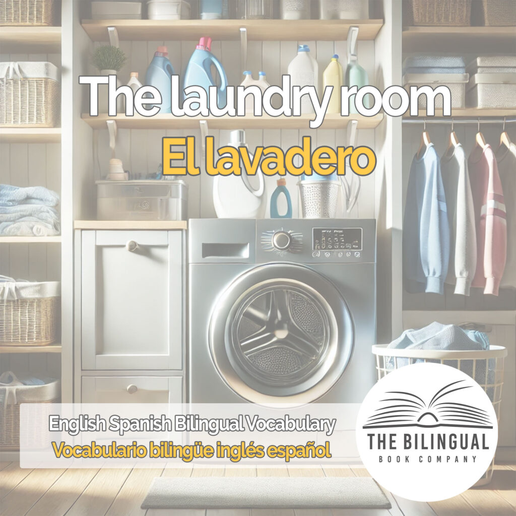 The laundry room english spanish vocabulary