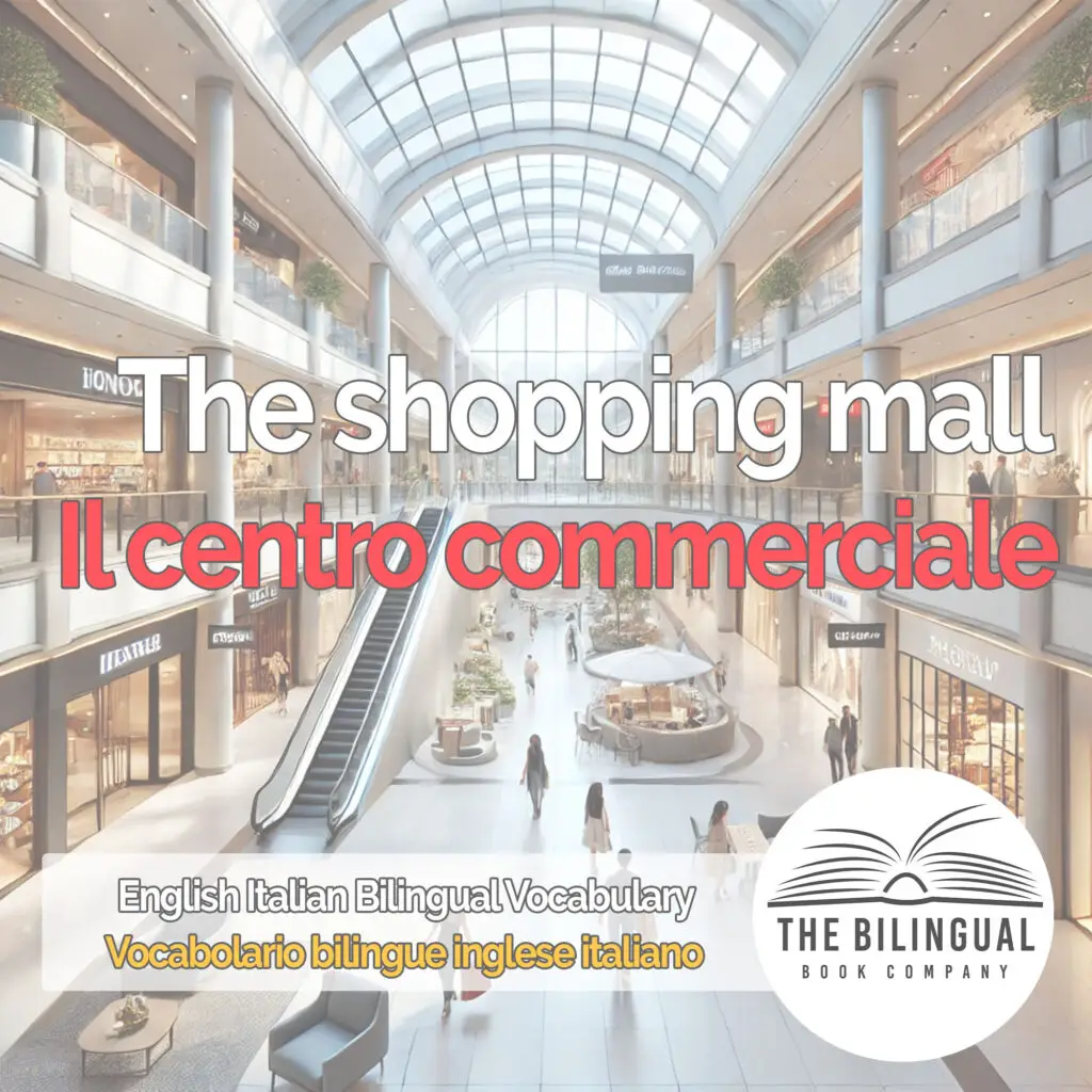 The shopping mall english italian vocabulary