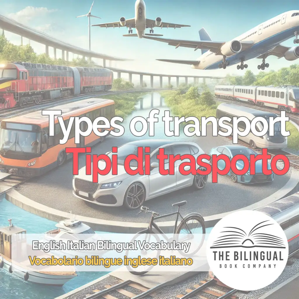 Types of transportation english italian vocabulary