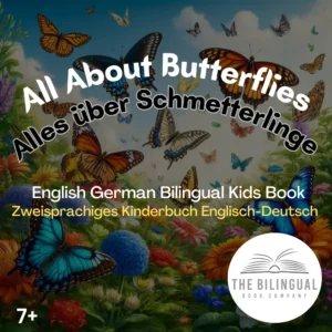 All About Butterflies English French Bilingual Kids Book