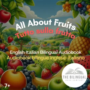 All About Fruits English Italian Bilingual kids books