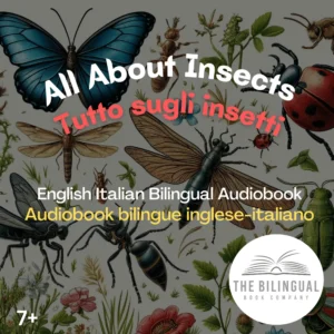 All About Insects English Italian Bilingual kids books