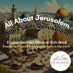 All About Jerusalem English Spanish Bilingual Kids Book