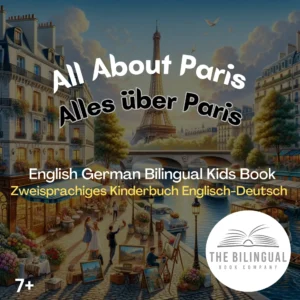 All About Paris English Spanish Bilingual Kids Book