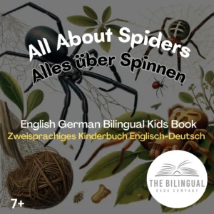 All About Spiders English French Bilingual Kids Book