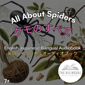 All About Spiders Japanese English Bilingual book