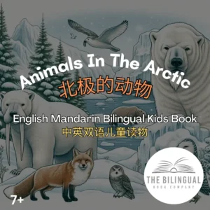 Animals In The Arctic English Mandarin Bilingual Kids Book