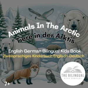 Animals In The Arctic English Spanish Bilingual Kids Book