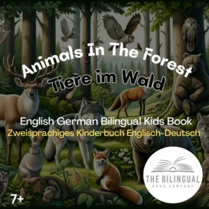 Animals In The Forest English Spanish Bilingual Kids Book