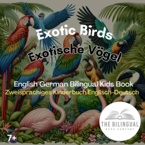 Exotic Birds English Spanish Bilingual Kids Book