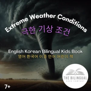 Extreme Weather English Korean Bilingual Kids Book