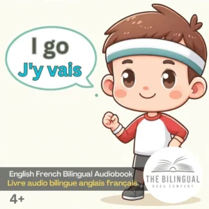 I go cover English French Bilingual Kids Book