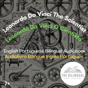 Leonardo Davinci The Scientist English Portuguese bilingual book