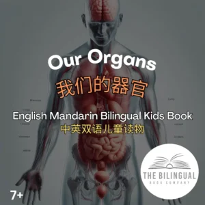 Our Organs English Mandarin Bilingual Kids Book