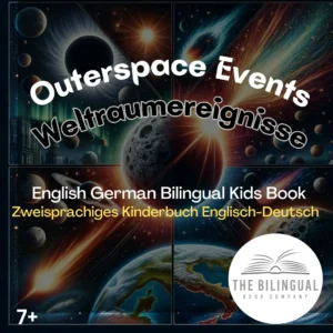 Outerspace Events English French Bilingual Kids Book