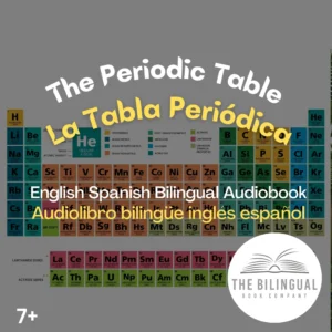 The periodic table English Spanish bilingual book