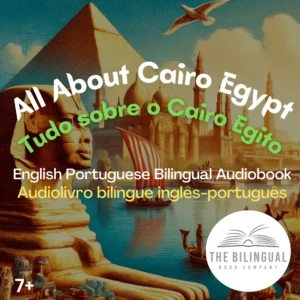 cover All About Cairo English Portuguese Bilingual Audiobook