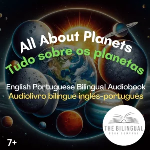 cover All About Planets English Portuguese Bilingual Audiobook