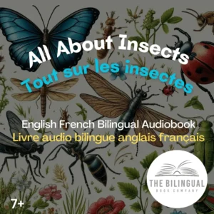 cover All About Insects English French Bilingual Kids Book