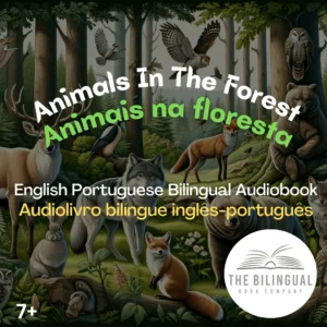 cover Animals In The Forest English Portuguese Bilingual Audiobook