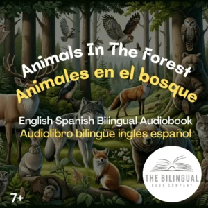 cover Animals In The Forest English Spanish Bilingual Kids Book