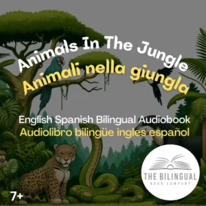 cover Animals In The Jungle English Spanish Bilingual Kids Book