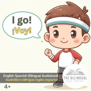 cover I go English Spanish Bilingual Kids Book